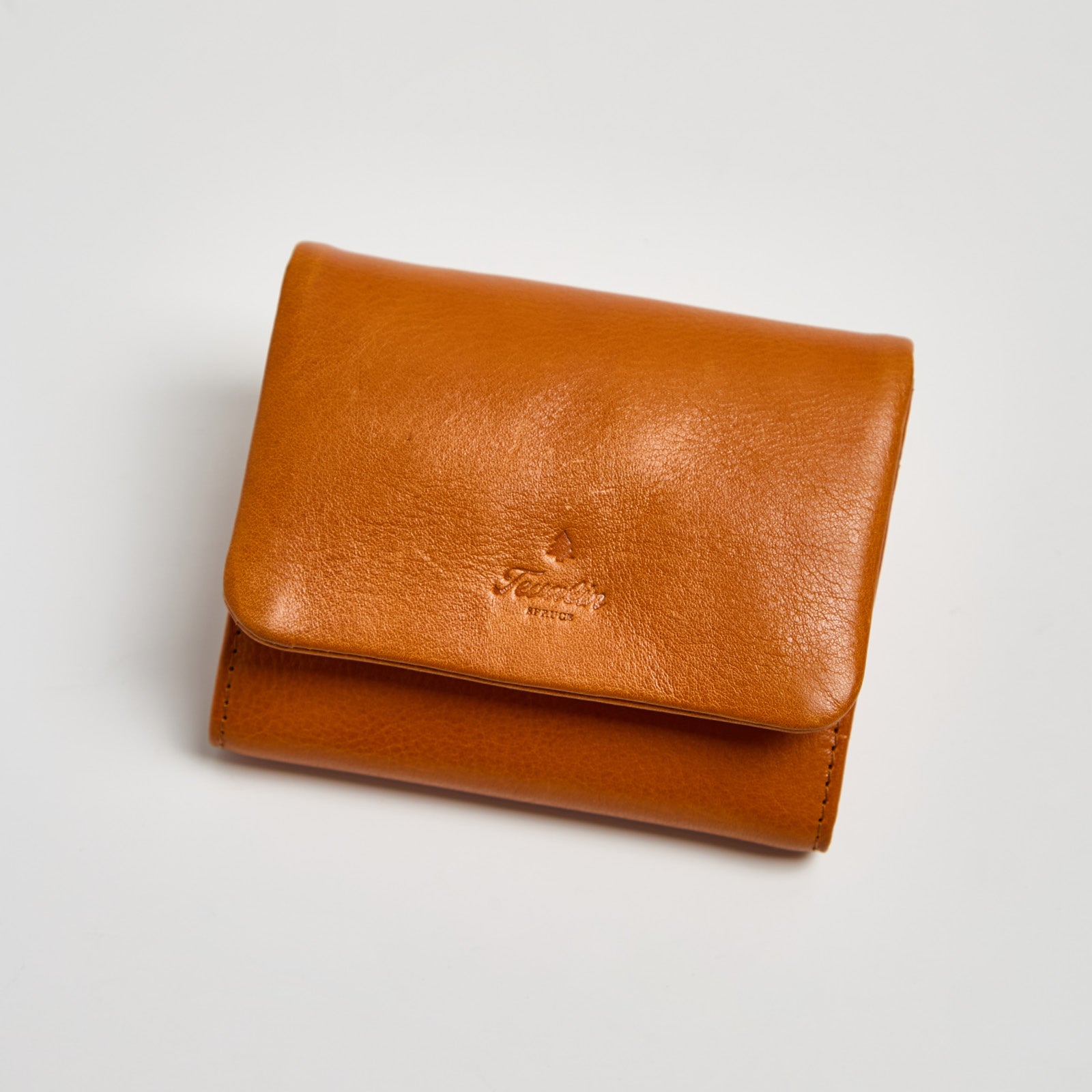 Tevalin Gentle Touch Card bag- Soft Leather Multi-Layered Coin Friendly